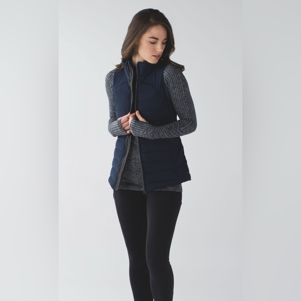 Lululemon Fluffed Up Vest Inkwell